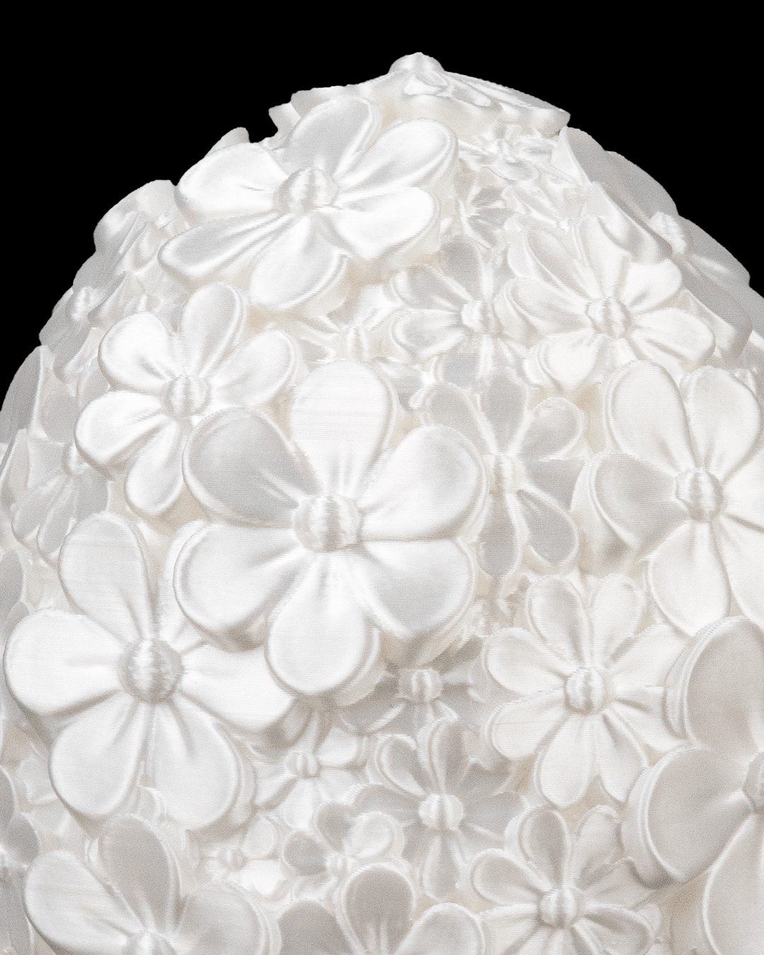 Blumen Osterei mit Geheimfach - Osterdekoration