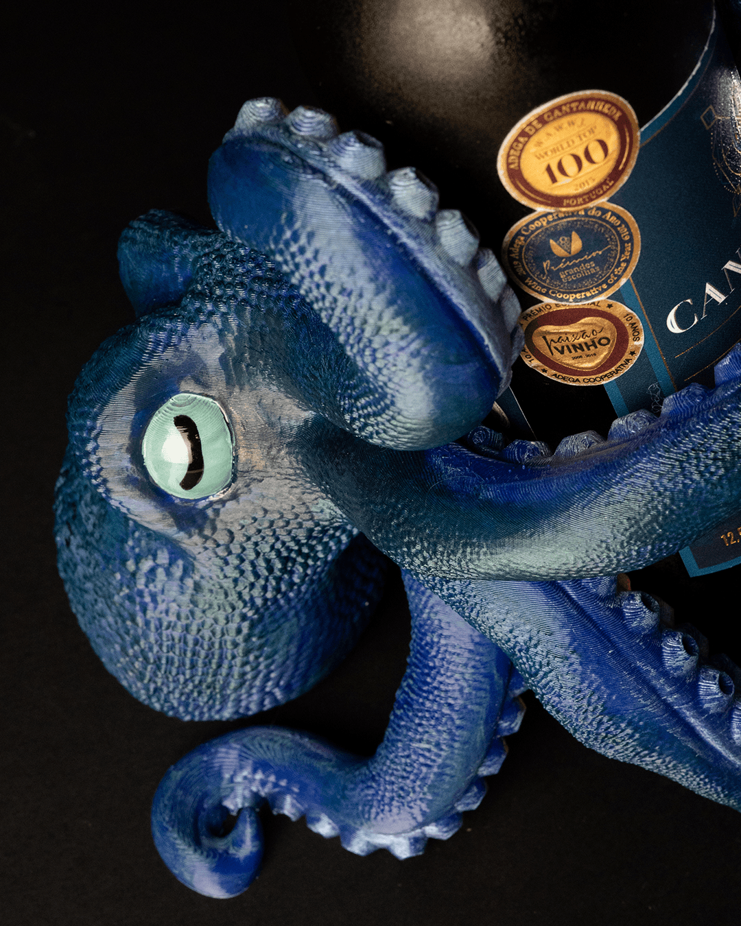 Octopus Weinflaschenhalter