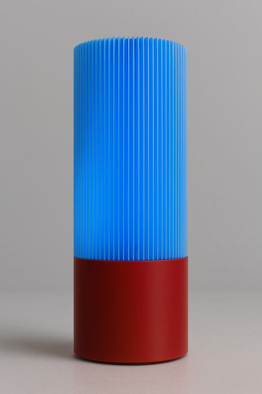 Tischlampe RGB mit Fernbedienung Minimalistisches Ambientelicht über USB - LUMALINE 3D